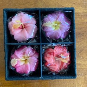 Flower candles original box